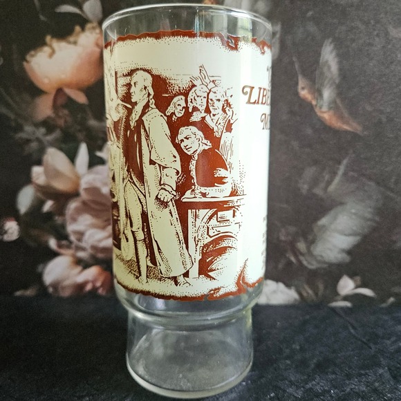 Vtg Coca-Cola Co PATRICK HENRY Give Me Liberty Heritage Collector Series Glass - Picture 7 of 10